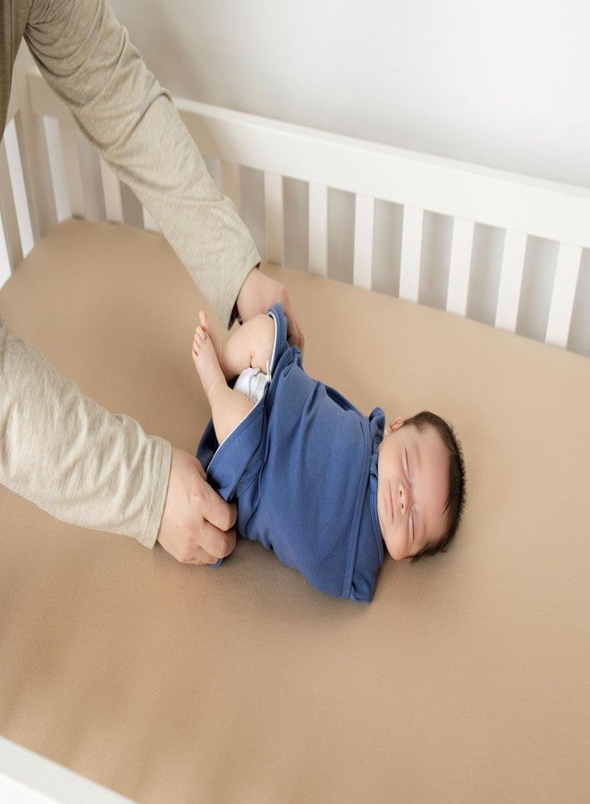 لولا بيبي قماط "دبل دريم" من لولا بيبي: تصميم حصري بجناحين، معتمد من أطباء الأطفال، قطن فائق النعومة، من 0 إلى شهرين، من 6 إلى 14 رطلاً - نسيم ساحلي - Image 5